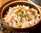 ☆とうもろこしの炊き込みピラフ☆炊飯器作り方5写真