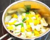 夏野菜たっぷり♡カレースープ作り方2写真