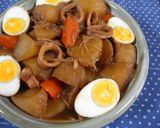 夏大根とイカのしっかり煮作り方3写真