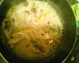 きのことサーモンのクリームパスタ作り方1写真