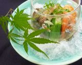 冷たい小鉢　夏野菜のコンソメジュレ寄せ作り方7写真