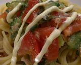 ゴーヤとフレッシュトマトの冷製パスタ作り方13写真