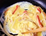 お弁当に！カニカマで簡単かに玉！作り方3写真