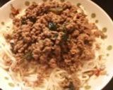 ものすごうまいけん★パスタで担担麺★作り方14写真