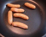 夏バテに、島らっきょうとウインナー炒め作り方2写真