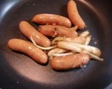 夏バテに、島らっきょうとウインナー炒め作り方3写真