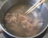 豚しゃぶサラダ♪大人のジュレソース✿作り方1写真