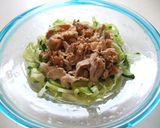 豚しゃぶサラダ♪大人のジュレソース✿作り方5写真