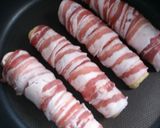 油揚げ＆豚肉ロール焼き★渦巻きあんかけ作り方2写真