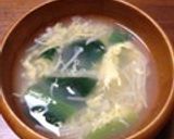 白菜とえのきの卵スープ作り方17写真