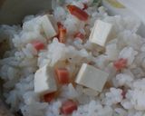 おにぎり：ベーコンクリームチーズ作り方3写真