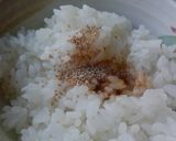 おにぎり:しそとちりめん高菜作り方1写真