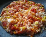 ❀10分簡単ランチ♪夏のトマトリゾット❀作り方3写真