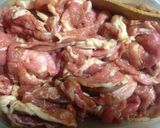豚ワイン醤油焼きとレタスとチーズのサンド作り方2写真