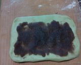 抹茶風味のぐるぐるあんぱん作り方5写真