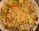 お一人様味噌ラーメン簡単坦々麺風隠し味作り方3写真