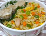 ツナ缶でチャーハン!!お弁当作り方6写真