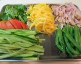 簡単プロの技!マルちゃん正麺の冷やし中華作り方2写真