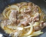 めんつゆで豚丼☆弁当作り方3写真