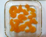棒寒天で♪牛乳寒天(みかん入り)作り方4写真