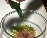 キハダマグロとセロリのタルタル冷製パスタ作り方7写真