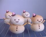 ゆきだるまちゃん。作り方8写真