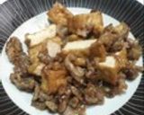 豚こま切れ肉と厚揚げで簡単中華♪作り方8写真
