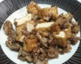 豚こま切れ肉と厚揚げで簡単中華♪作り方8写真