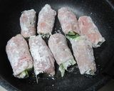 胡瓜の豚ロース巻き☆シソチーズの甘辛ダレ作り方5写真