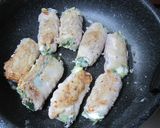 胡瓜の豚ロース巻き☆シソチーズの甘辛ダレ作り方6写真
