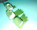大葉とチーズのキャンディ揚げ❤作り方2写真
