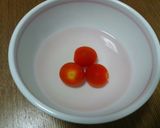 裏ごしトマト（離乳初期）作り方1写真