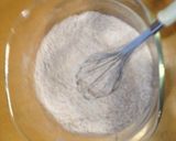 フライパンde蒸しチョコケーキ作り方1写真