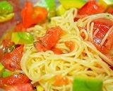 ✿アボトマサーモンの冷製パスタディル風味作り方5写真