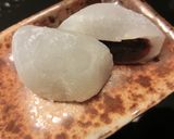 ももジュレを添えて～おとなの塩くるみ大福作り方1写真