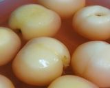 きれいな色の桃のジュレ作り方5写真