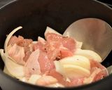 ハーブ塩鶏のコーンクリーム煮作り方1写真