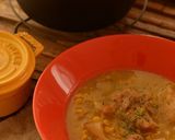 ハーブ塩鶏のコーンクリーム煮作り方3写真