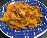 スープ付きナポリタン作り方9写真