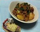 揚げじゃがいものそぼろ煮作り方16写真