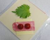 大葉がアクセント☆カルツォーネ春巻作り方2写真