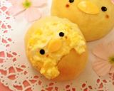 簡単可愛い♪卵パンdeひよこちゃん♪作り方1写真