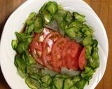 さしみコンニャクのトマトサラダ作り方4写真