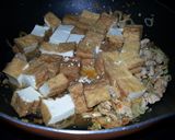 お肉少なめ！でも大満腹！厚揚げピリ辛炒め作り方8写真