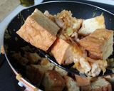 お肉少なめ！でも大満腹！厚揚げピリ辛炒め作り方10写真