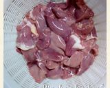 牛乳下処理なし♪簡単レバーのしょうが煮☆作り方2写真