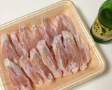 シンプルに！手羽中の塩胡椒グリル作り方1写真