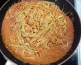 失敗しない！本格・蟹トマトクリームパスタ作り方6写真