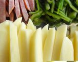 【副菜】じゃが芋のスパイシー炒め作り方1写真