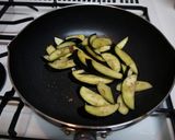 牛肉とナスのバジル炒め作り方2写真